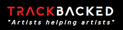 TrackBacked slogan `Take your track to the next level`